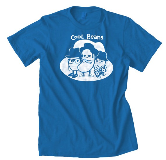 Cool beans t-shirt for foodies