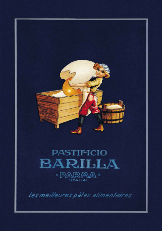 Barilla pasta poster