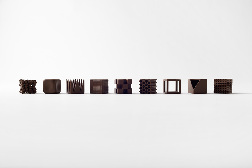 chocolate boxes by nendo