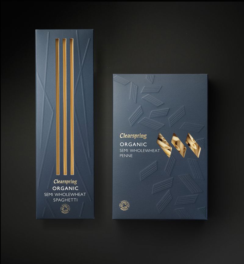 luxurious pasta packaging design