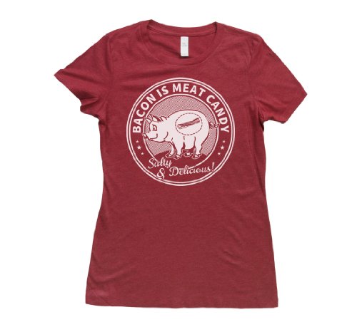 Bacon is meat candy t-shirt, Meat T-Shirts