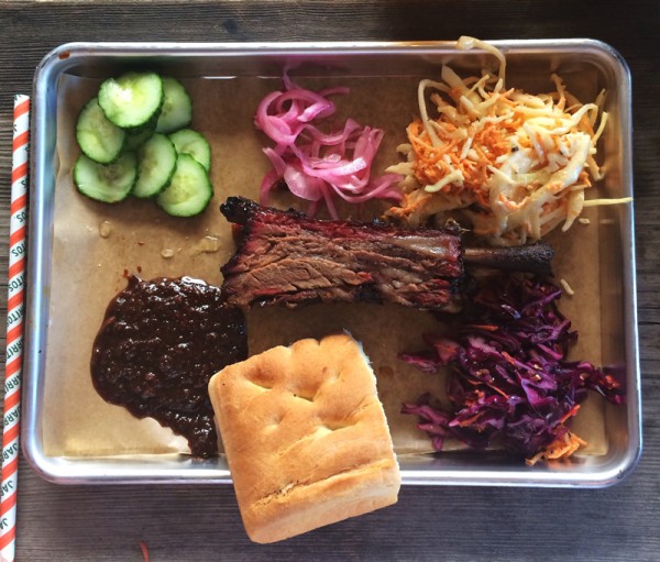 Holy Smoke BBQ BBQ Plate with short ribs