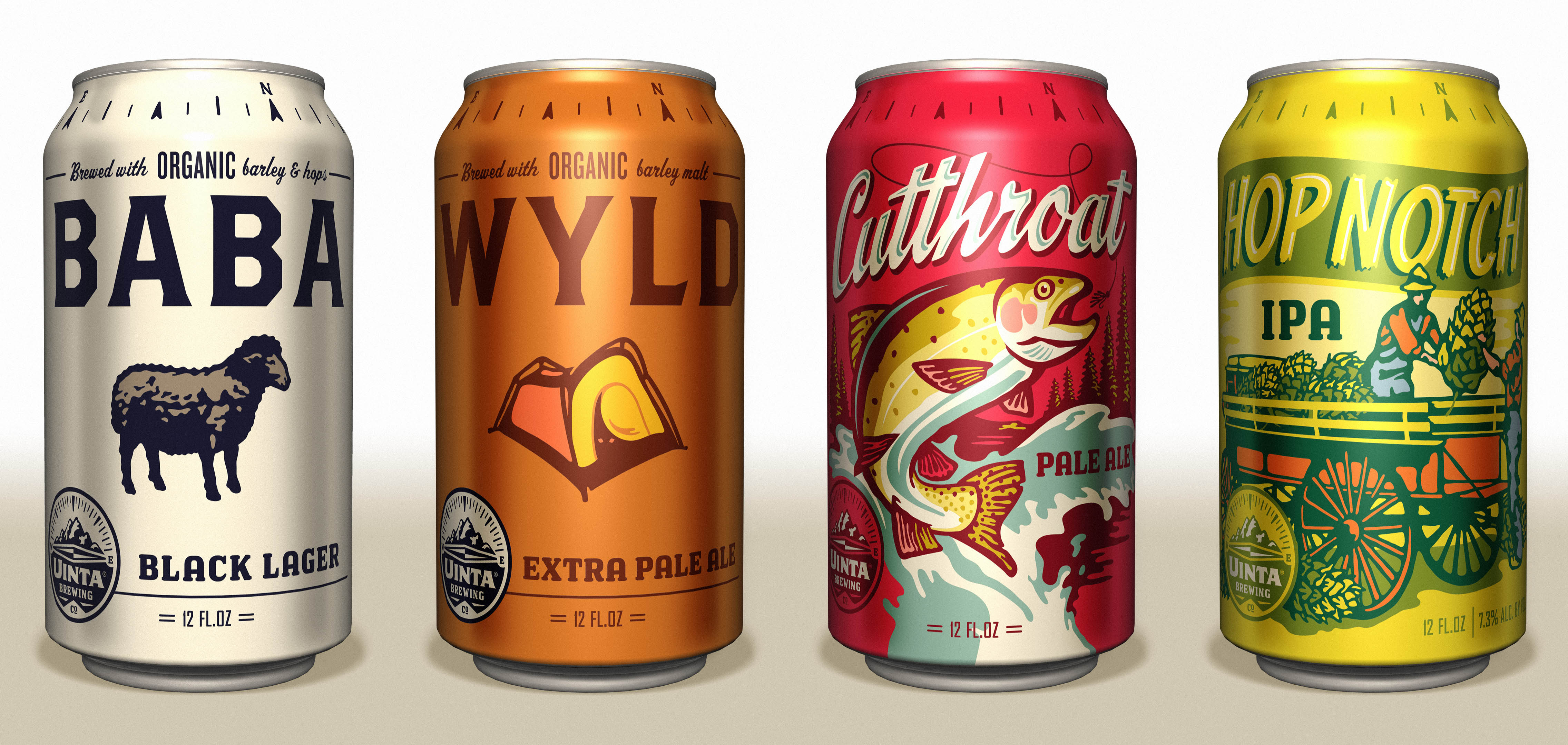 beer can packaging uinta beer cans