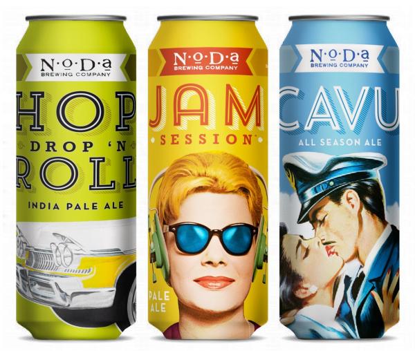 beer can packaging noda brewing company