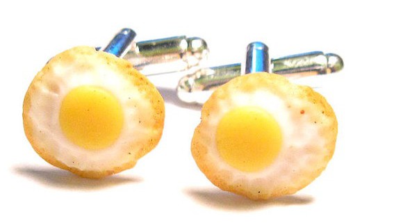Fried Eggs Cufflinks