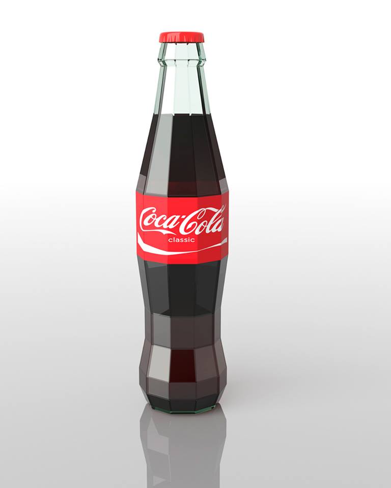 Coca-Cola bottle redesigned