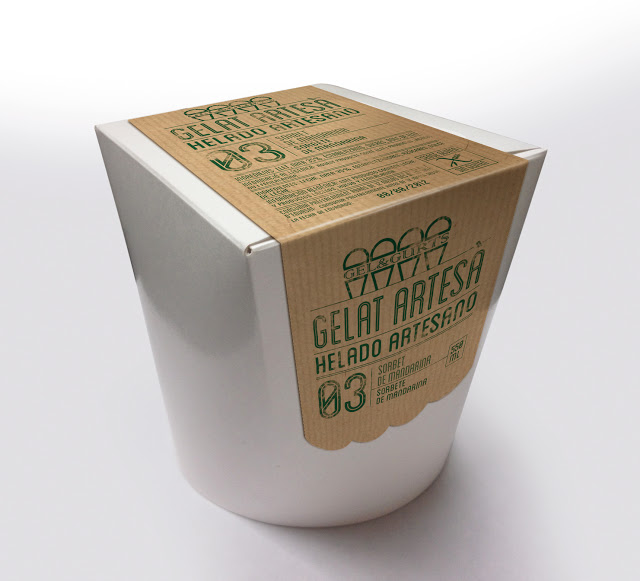 Gelat Artesa, 15 Ice Cream Packaging Designs
