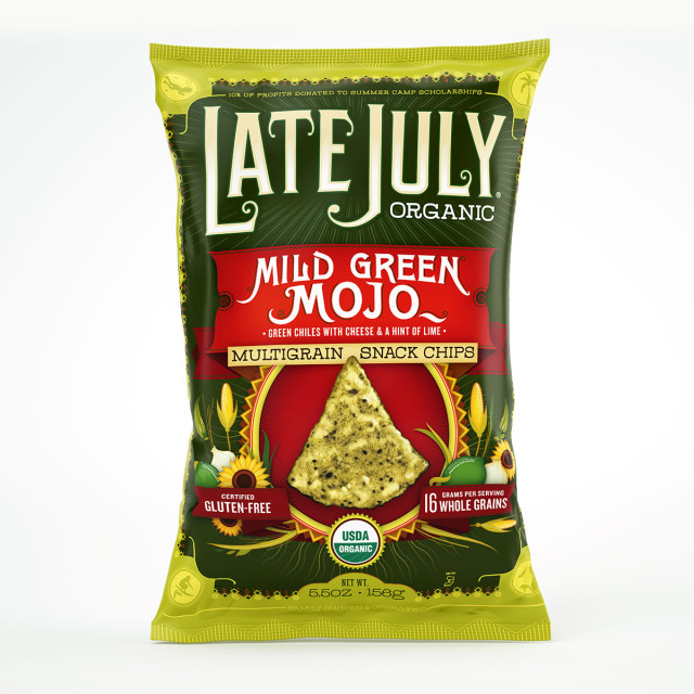 Late July Snack Chips Packaging, Food Packaging That Stands out like no other by Moxie Sozo