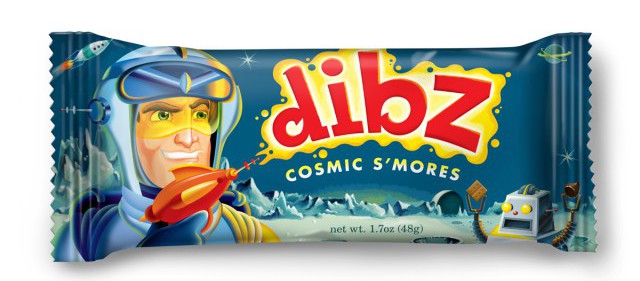 Dibz cosmic smores, Food Packaging That Stands out like no other by Moxie Sozo