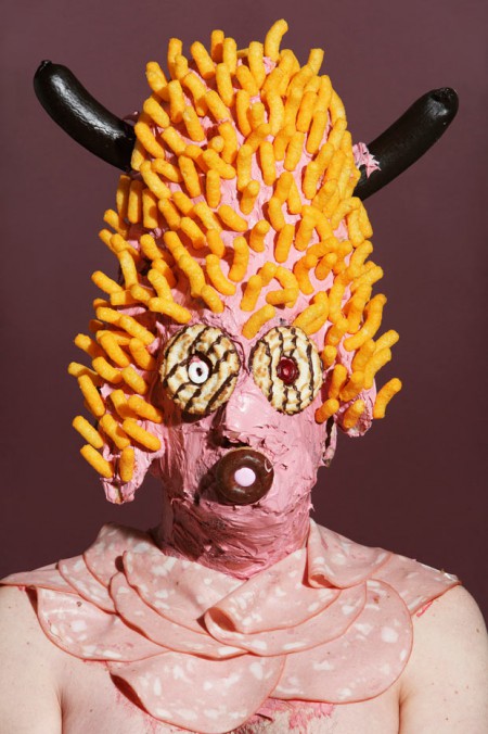 People covered in Junk Food