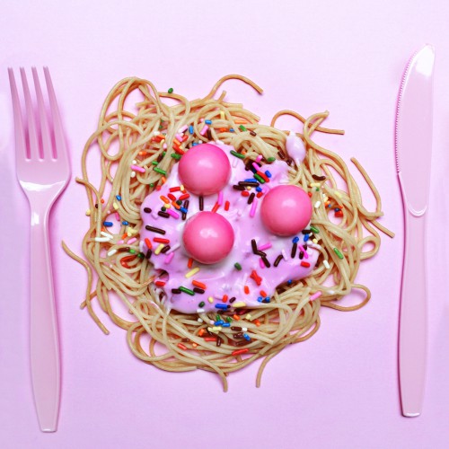 Great food pun photographs by designer Lizzie Darden see them at Ateriet.com