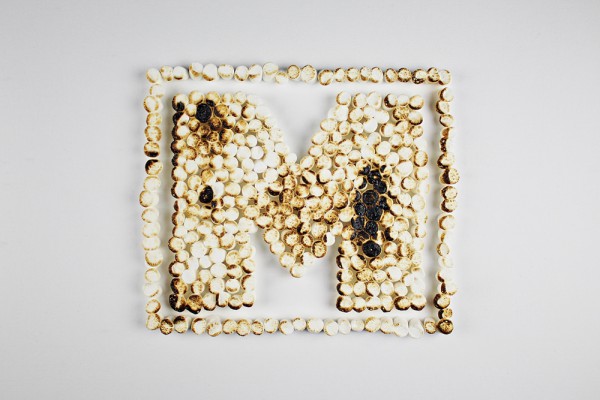 A-Z Food Photography Project - M is for Marshmallows, see more at Ateriet.com Food Letters Food Alphabet A to Z Food Food Typography