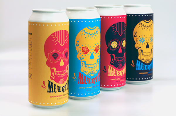 Skull Packaging in Food and Drinks - a list of 20 Great Ones, see them and more great packaging at Ateriet