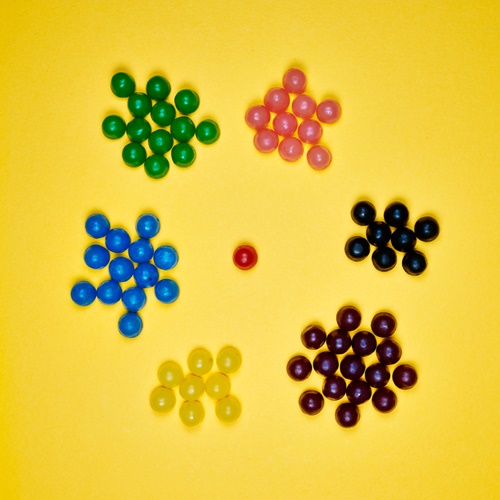 Colorful Candy Statistics by Tom Le French