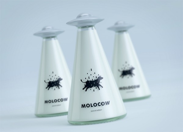 Milk from Space - Check out this fun packaging concept