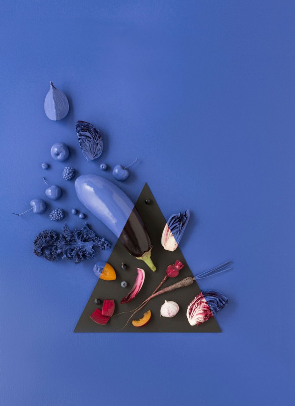 Geometrical Food Photographs with a Twist