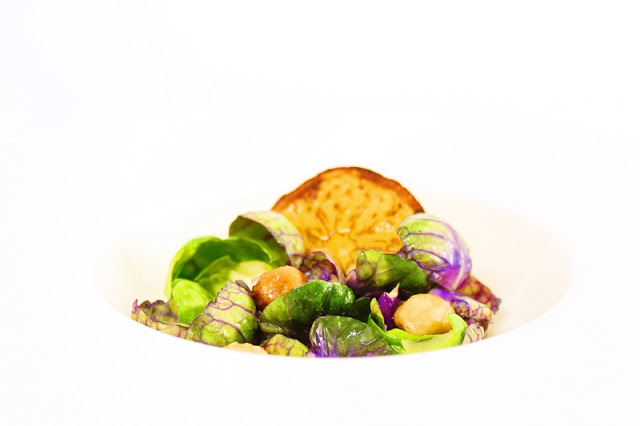 Brussel Sprouts with Hazelnuts, Lemon and Butter