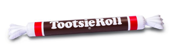 Food Pool Floats Tootsie Roll