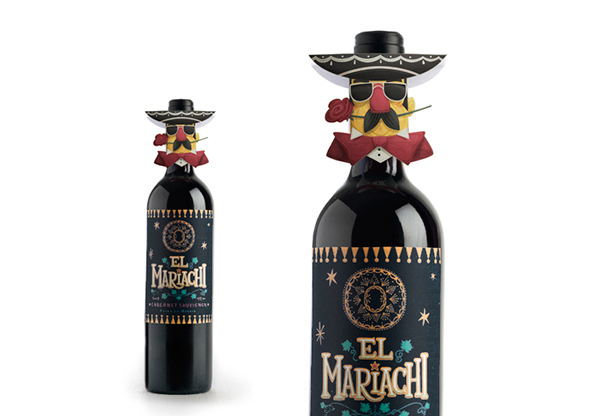 Steve Simpson El Mariachi Wine Design 