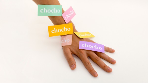 Chocho Chocolate Packaging with colorful cool patterns