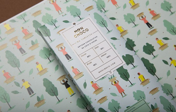 Mon Choco Chocolate Packaging by Futura