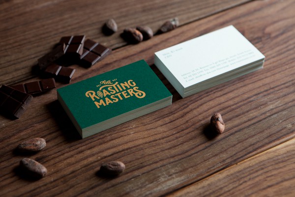 Roasting Masters Chocolate Packaging Design