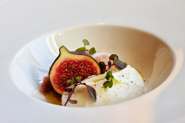 Whipped Ricotta Cheese with Prosciutto, Fresh Figs & Truffle Honey