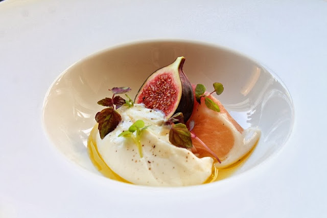 Whipped Ricotta Cheese with Prosciutto, Fresh Figs & Truffle Honey