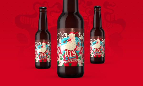 Cool Limited Edition Beer Labels for Birbant Brewery