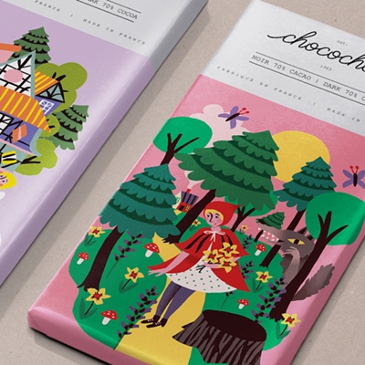 Fairytale Chocolate Packaging for Choco Chou