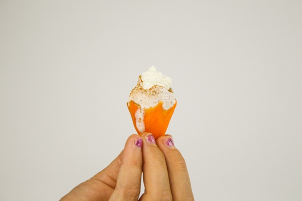 Mini Carrot Cake Ice Cream Cone - Check it out at Ateriet.com