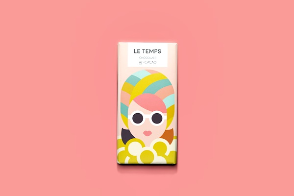 Le Temps Chocolate Packaging Lets The Cacao Content Influence The Design