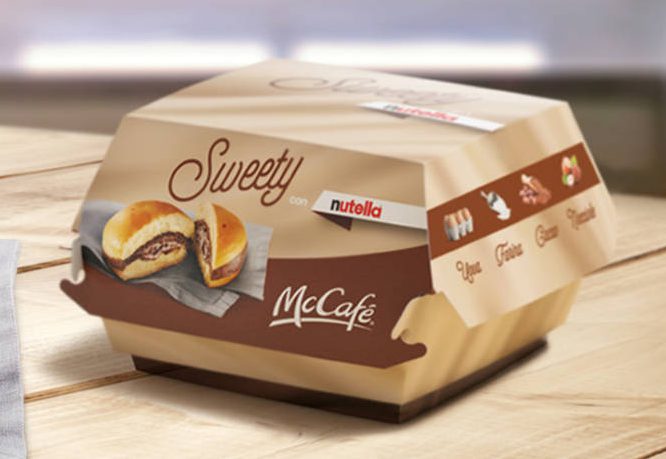 Nutella Burger from McDonald’s Is Now Available in Italy