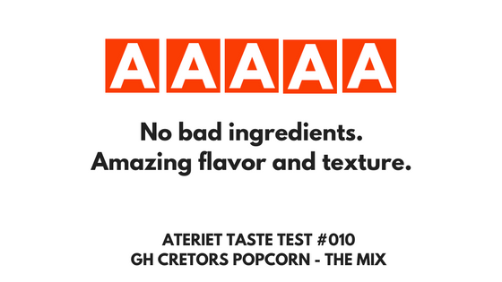 GH Cretors Popcorn Taste Test - The Mix