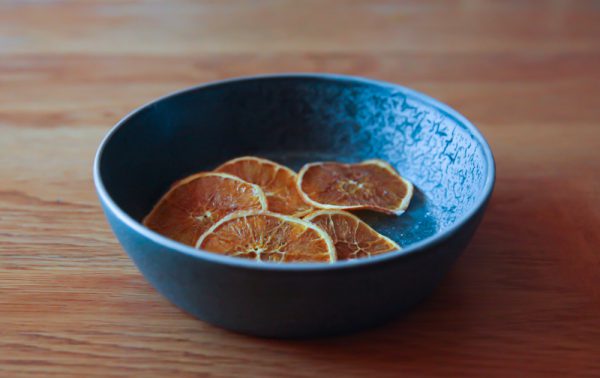 Grilled Orange Old Fashioned With Orange Chips and Campari