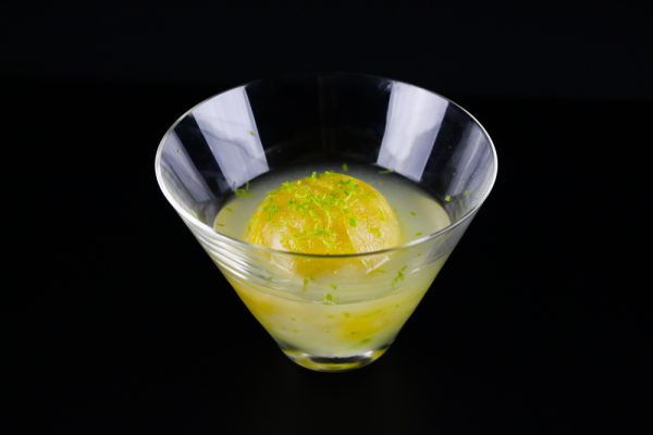 Passion Fruit Ice Drink With Vodka and Lime - A Flavor Changing Drink