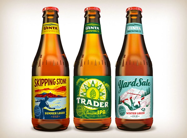 Uinta Brewing Beer Packaging Is Top Class