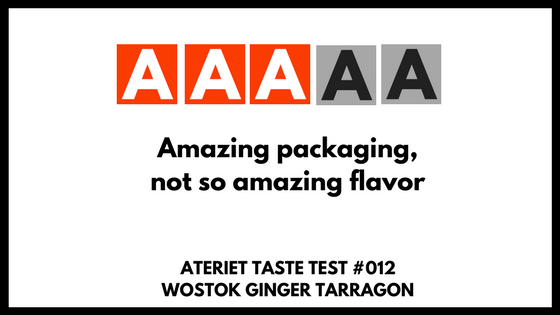 Wostok Ginger Soda Taste Test - German Hipster Soda