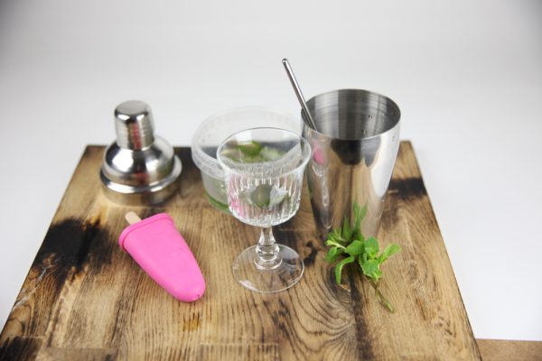 Jalapeno Mint Julep Ice Pop Cocktail