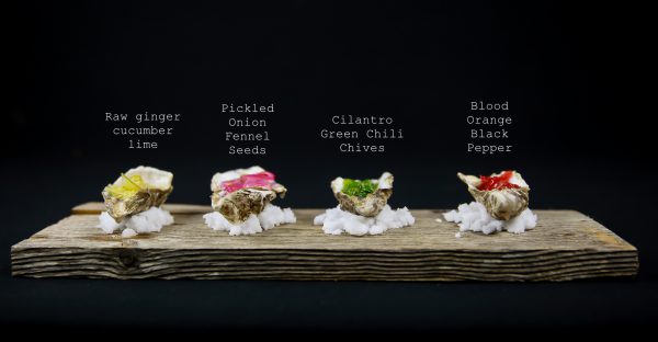 4 Simple and Great Tasting Fresh Oyster Toppings - get them at Ateriet.com