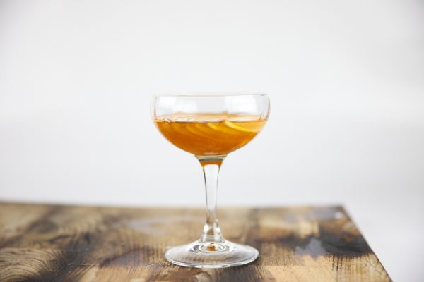Peach Bourbon Ice Pop Cocktail