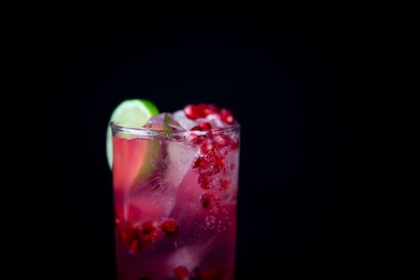 Pomegranate Gin And Tonic - The Perfect Twist On A Classic, Full recipe at Ateriet.com