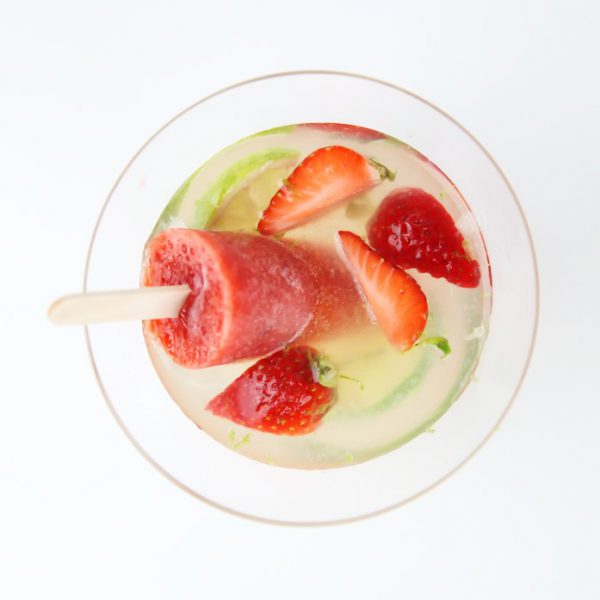 This Strawberry Rum Ice Pop Cocktail Will Keep You Cool