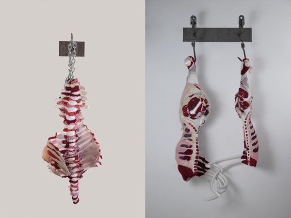 Textile Meat - Beautiful Food Art by Tamara Kostianovsky