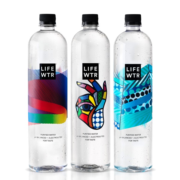 Pepsi Launches LIFEWTR With Great Packaging Design from Emerging Artists
