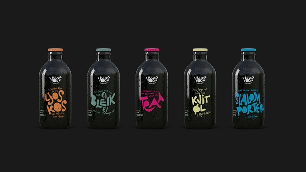 30 Black Bottle Packaging Designs That Delivers The Darkness