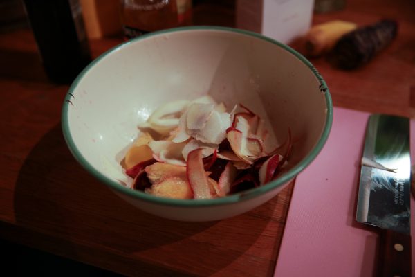 Carrot Apple Side Salad With Horseradish And Parsley