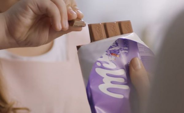 Great Chocolate Ad Shows How We Look When We Eat