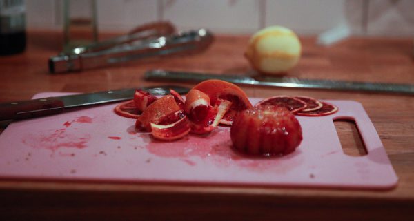 Radicchio and Blood Orange Side Salad with Fennel Vinaigrette