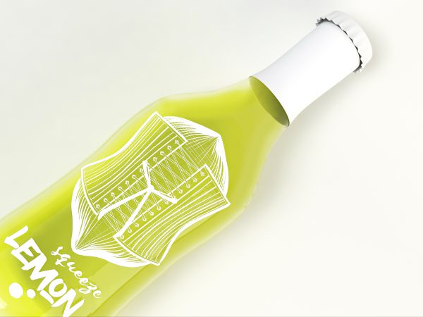 Squeeze Lemon is a lemonade brand in a great packaging, with a fun design they squeezes lemons in a different way.